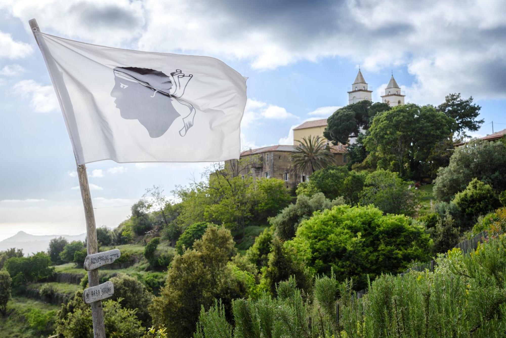 Terre De Maquis, Maison D'Hotes Vue Mer Corse Sari-D'orcino Buitenkant foto