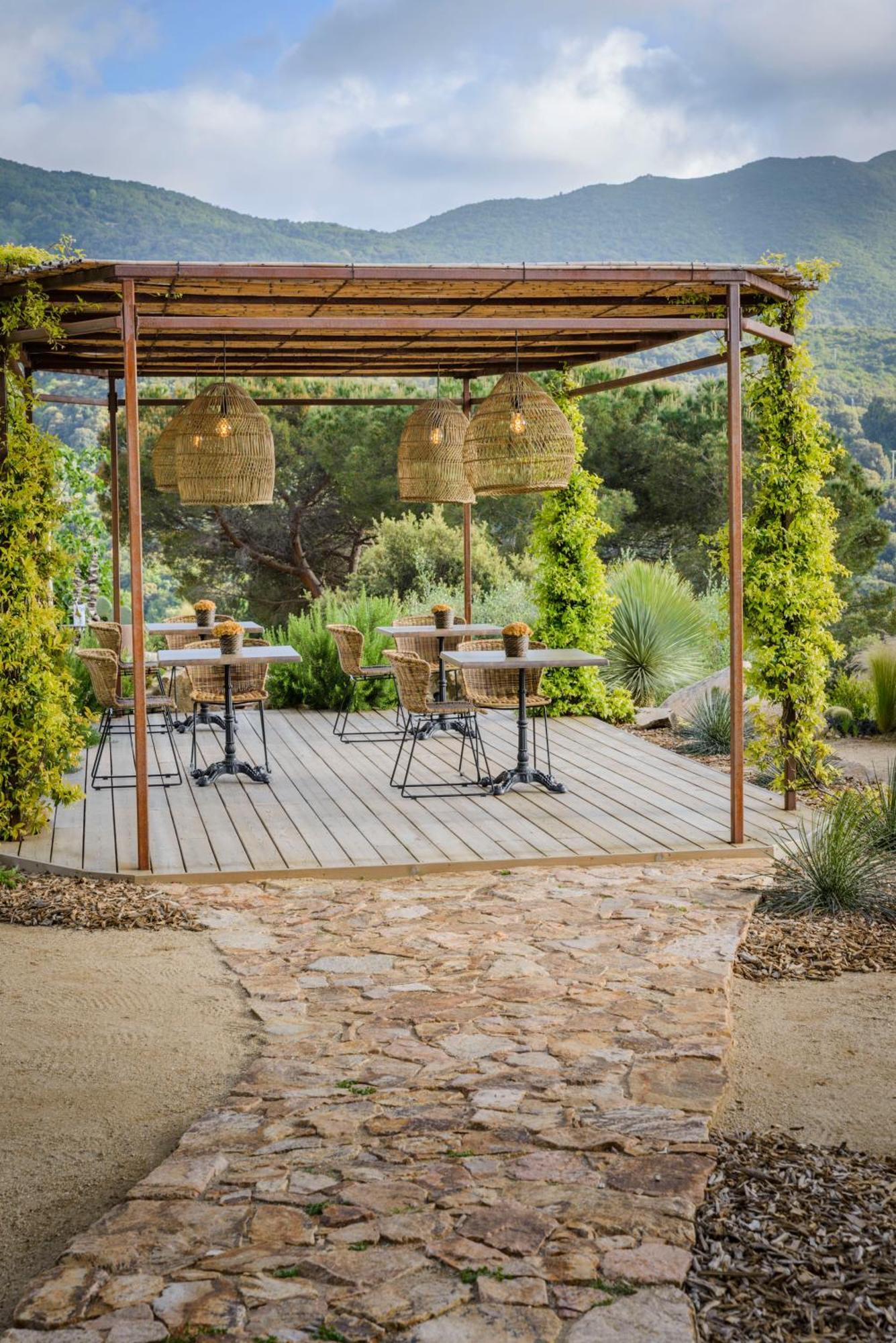 Terre De Maquis, Maison D'Hotes Vue Mer Corse Sari-D'orcino Buitenkant foto