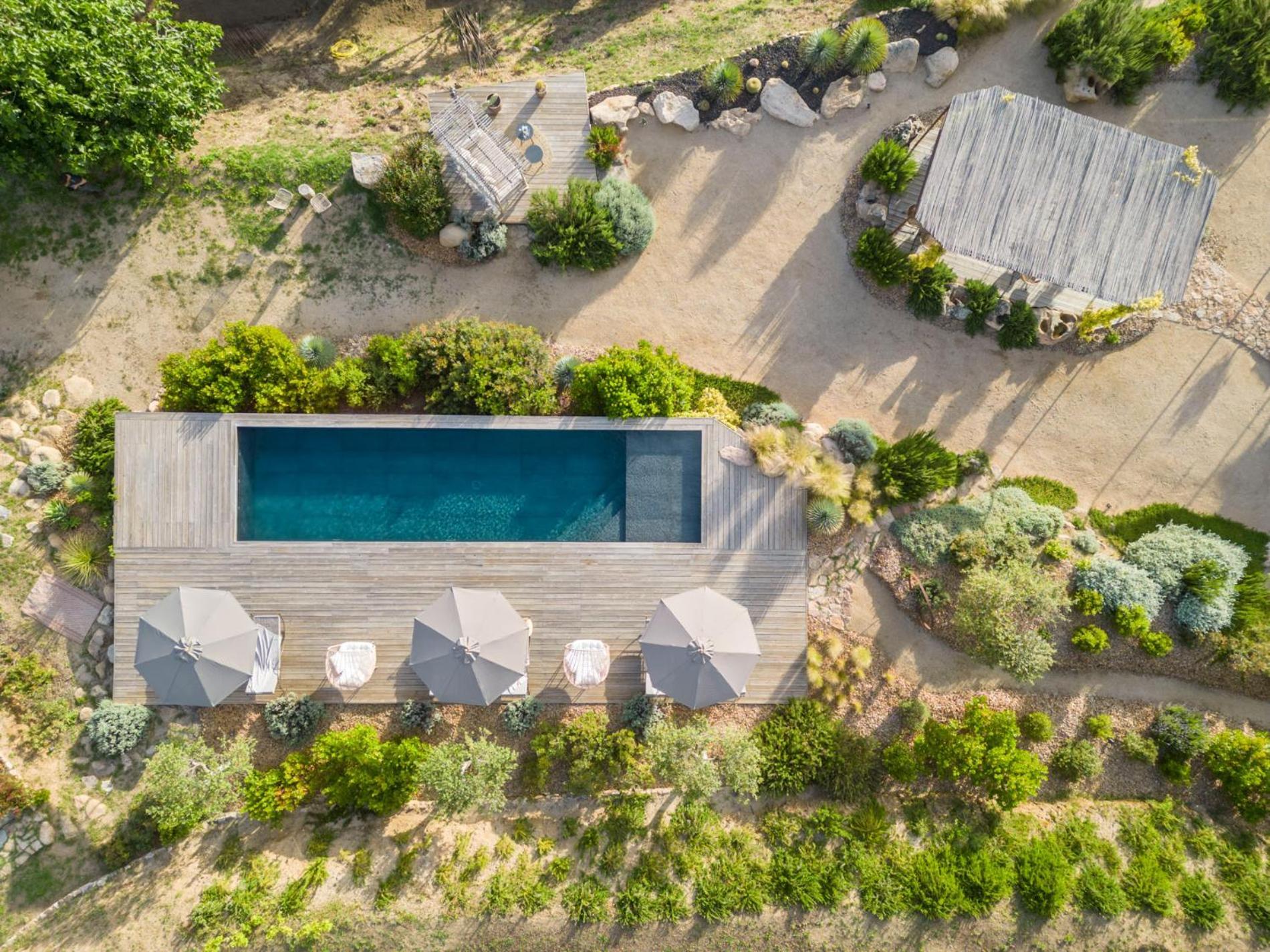 Terre De Maquis, Maison D'Hotes Vue Mer Corse Sari-D'orcino Buitenkant foto