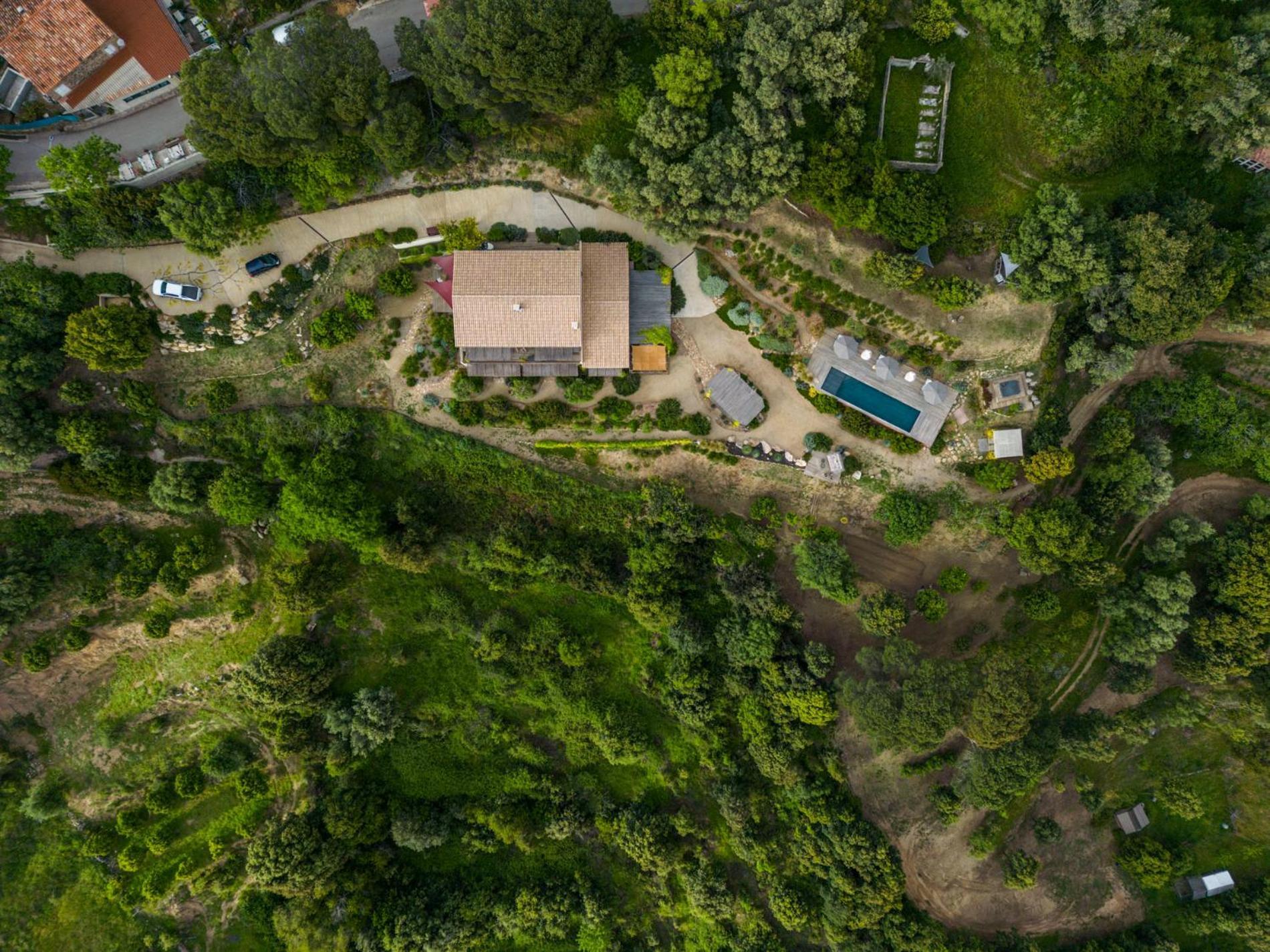 Terre De Maquis, Maison D'Hotes Vue Mer Corse Sari-D'orcino Buitenkant foto